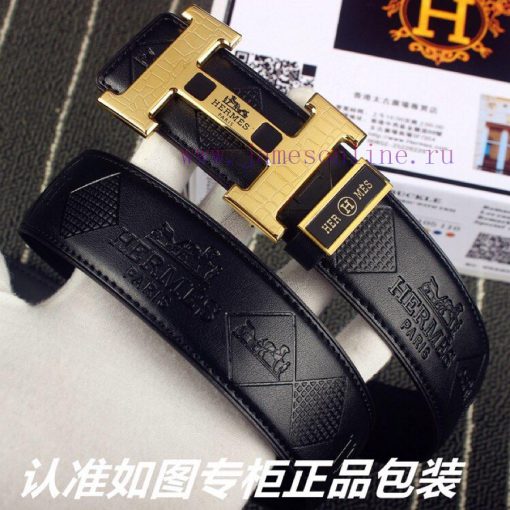 Hermes Her..mes️Identify and receive a punch as a giftMaterial: 100% head layer cowhide belt lnlvi26o - Image 6