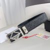 Prada PRADA ️ Belt and beltBuckle, classic pure steel material buckle, top layer cowhide, ph wx81v9v7