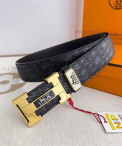 Hermes Hermes waist beltHanging buckle, classic pure steel material buckle head, double-side e21l8dg8
