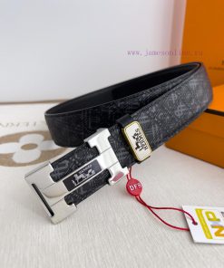 Hermes Hermes waist beltHanging buckle, classic pure steel material buckle head, double-side stp0sem0