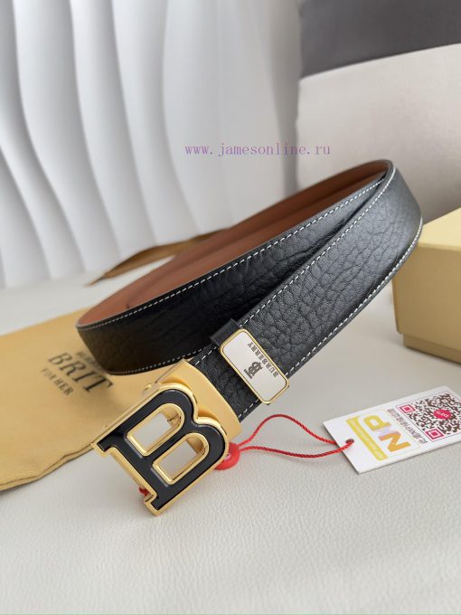 Burberry Burberry Belt ️ Automatic BeltAutomatic buckle, made of pure steel material, automa j3973pho - Image 2