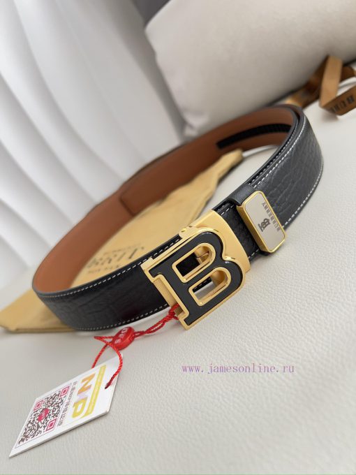 Burberry Burberry Belt ️ Automatic BeltAutomatic buckle, made of pure steel material, automa j3973pho - Image 4