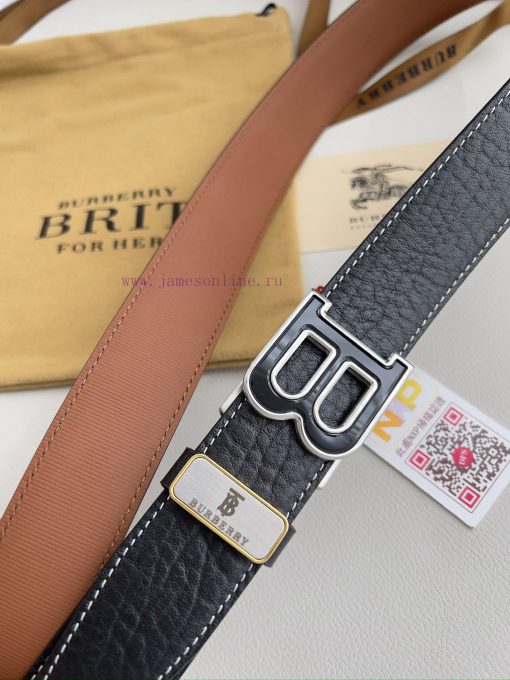 Burberry Burberry Belt ️ Automatic BeltAutomatic buckle, made of pure steel material, automa yeupj4yn - Image 5