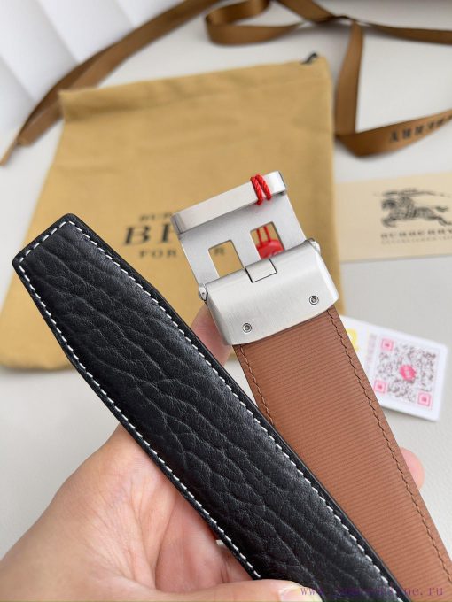 Burberry Burberry Belt ️ Automatic BeltAutomatic buckle, made of pure steel material, automa yeupj4yn - Image 6