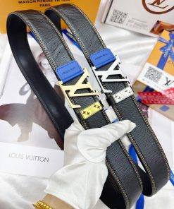 Belt LV Louis Vuitton's top tier replicaThe waistband is made of 100% imported original cowh tu3leopt