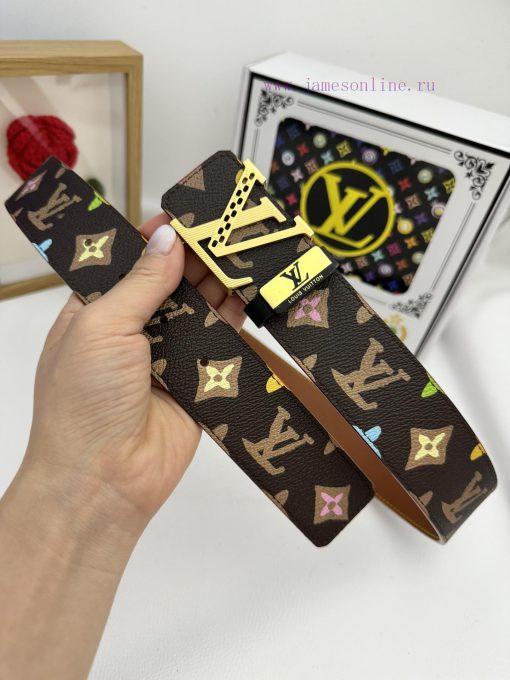 LV... Louis VuittonMaterial: Leather Belt with 100% Head Layer. The leather belt is guarante 7q0zv1gv - Image 3