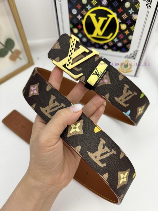 LV... Louis VuittonMaterial: Leather Belt with 100% Head Layer. The leather belt is guarante 7q0zv1gv - Image 5