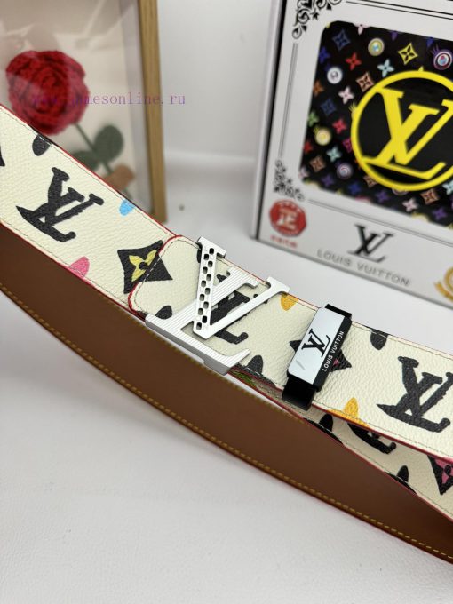 LV... Louis VuittonMaterial: Leather Belt with 100% Head Layer. The leather belt is guarante 6o765h3z - Image 8