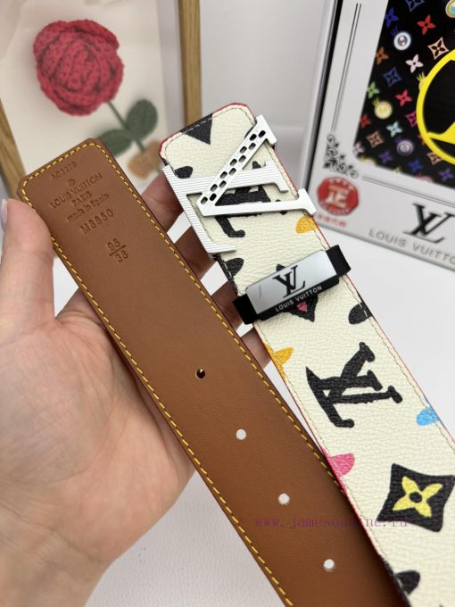 LV... Louis VuittonMaterial: Leather Belt with 100% Head Layer. The leather belt is guarante 6o765h3z - Image 9