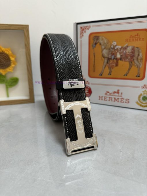 Hermes Hermès  Material: Leather Belt with 100% Head Layer. The leather belt is guaranteed t tpdw0u2c