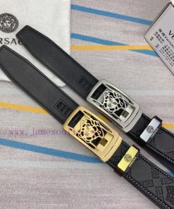 Versace automatic beltMaterial: Leather Belt with 100% Head Layer. The leather belt is guara mylqtvn0