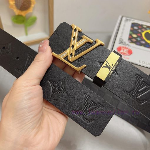 LV... Louis VuittonMaterial: Leather Belt with 100% Head Layer. The leather belt is guarante v9yg646f - Image 5