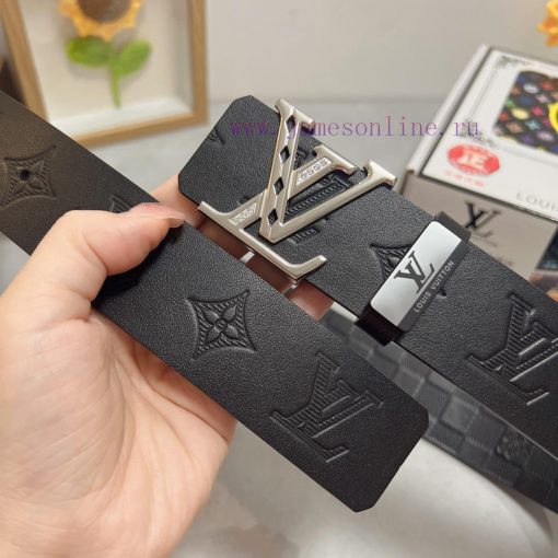 LV... Louis VuittonMaterial: Leather Belt with 100% Head Layer. The leather belt is guarante tgmn699u - Image 5