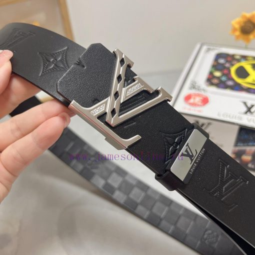 LV... Louis VuittonMaterial: Leather Belt with 100% Head Layer. The leather belt is guarante tgmn699u - Image 8
