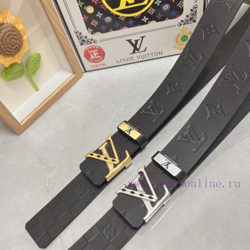 LV... Louis VuittonMaterial: Leather Belt with 100% Head Layer. The leather belt is guarante tgmn699u - Image 10