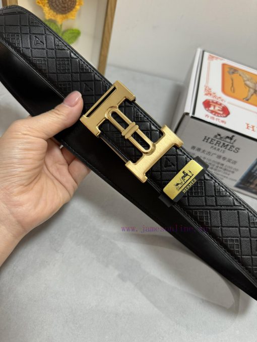 Hermes Hermès  Material: Leather Belt with 100% Head Layer. The leather belt is guaranteed t evnr44t9 - Image 8