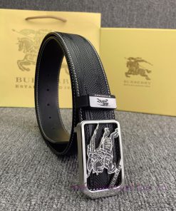 BurberryMaterial: Leather Belt with 100% Head Layer. The leather belt is guaranteed to be ge diudelr8