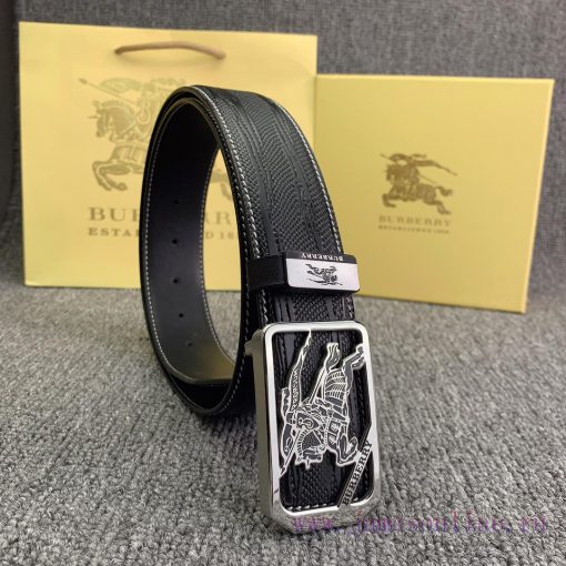 BurberryMaterial: Leather Belt with 100% Head Layer. The leather belt is guaranteed to be ge diudelr8 - Image 2