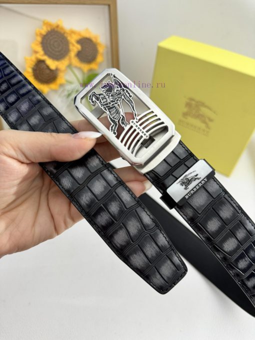 Burberry automatic beltMaterial: Leather Belt with 100% Head Layer. The leather belt is guar 0wy1oijo - Image 4