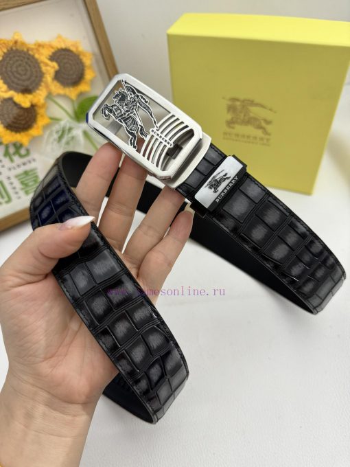 Burberry automatic beltMaterial: Leather Belt with 100% Head Layer. The leather belt is guar 0wy1oijo - Image 5