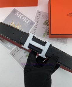 Comes with a complete gift boxHermes Men's Double sided Leather Belt 38mm Double sided Impor n7f7gaoy