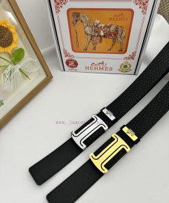 Hermes Hermès  Material: Leather Belt with 100% Head Layer. The leather belt is guaranteed t a49lqddx