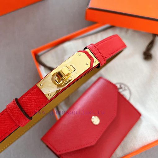 Hermes HermesSynchronized women's Kelly belt can be used as a skirt belt or a belt with a wi na4spwsz - Image 5