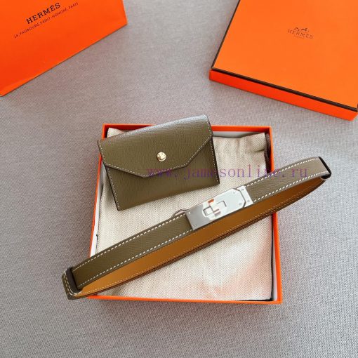 Hermes HermesSynchronized women's Kelly belt can be used as a skirt belt or a belt with a wi 3ksow1yj - Image 8