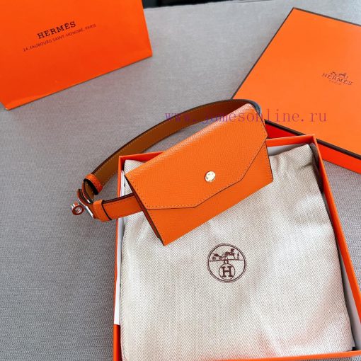 Hermes HermesSynchronized women's Kelly belt can be used as a skirt belt or a belt with a wi v5drp10v - Image 5