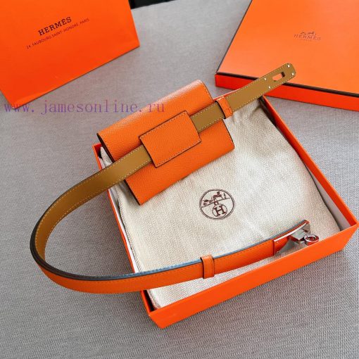 Hermes HermesSynchronized women's Kelly belt can be used as a skirt belt or a belt with a wi v5drp10v - Image 7