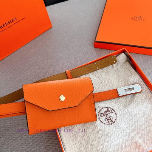 Hermes HermesSynchronized women's Kelly belt can be used as a skirt belt or a belt with a wi v5drp10v - Image 8