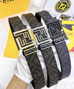 Belt FENDI Fendi ReproductionThe waistband is made of 100% cowhide, ensuring a double-layer uecbuaxj