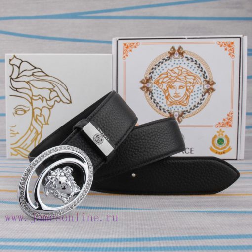 Belt belt Versace cowhide beltMen's belt material: 100% head layer cowhide belt, guaranteed jwnpvwrb - Image 2
