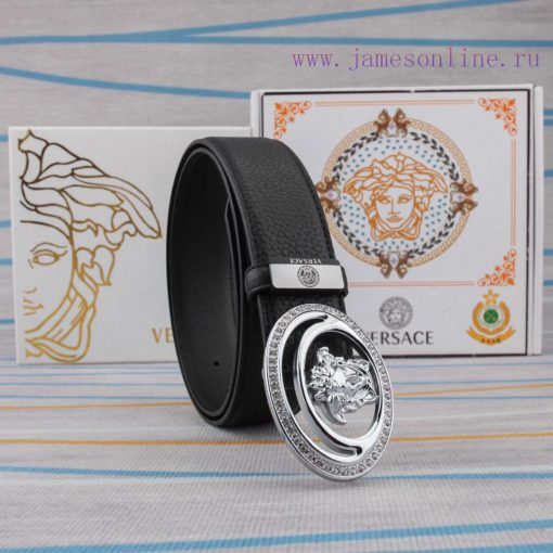 Belt belt Versace cowhide beltMen's belt material: 100% head layer cowhide belt, guaranteed jwnpvwrb - Image 7