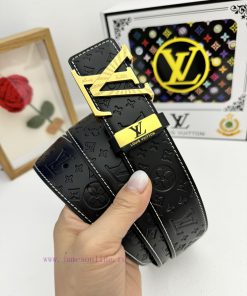 LV... Louis VuittonMaterial: Leather Belt with 100% Head Layer. The leather belt is guarante fmgiwsow