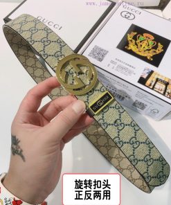 Belt Gucci Gucci double-sidedBelt made of 100% head layer cowhide, rotatable, dual color bel pxih6rsz