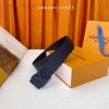 -LV Louis VuittonNew seasonal itemsWidth 40MMOriginal cowhide relief embossing sets off plai nhi4bbar