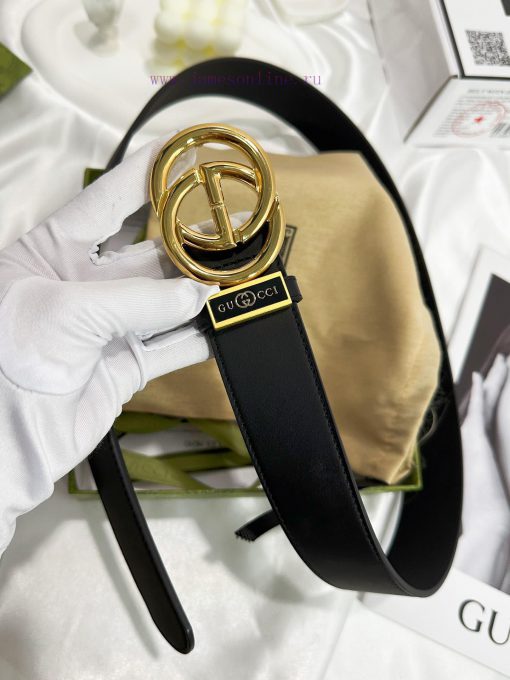 Belt Gucci Gucci️The waistband is made of 100% cowhide, ensuring genuine leather. The 24k pu jrqmpywi - Image 8