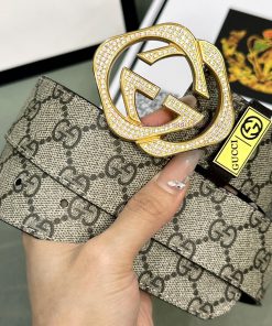 Belt Gucci Gucci ️ Diamond studdedBelt made of 100% head layer cowhide, guaranteed genuine l b62yqvce