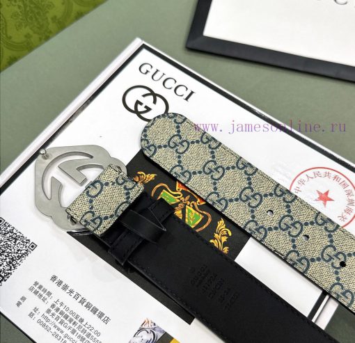 Belt Gucci Gucci ️ Diamond studdedBelt made of 100% head layer cowhide, guaranteed genuine l oyikcsrf - Image 7
