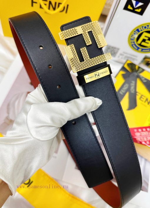 Belt FENDI Fendi ReproductionThe waistband is made of 100% imported top layer cowhide, ensur kbmlaev5 - Image 5