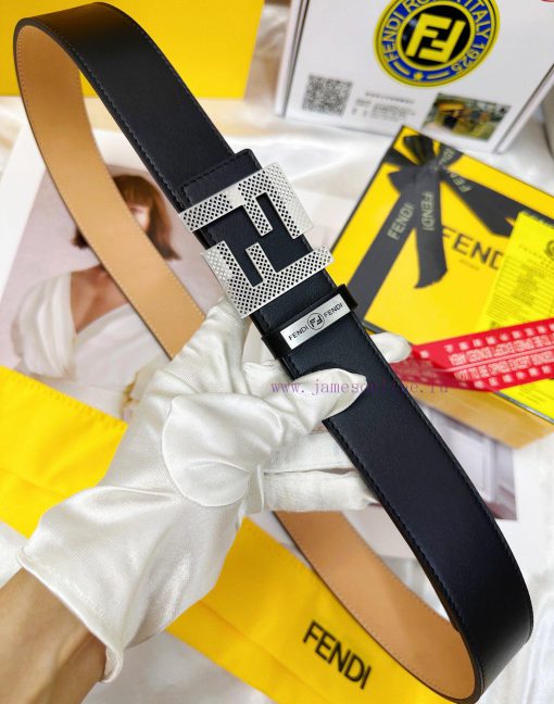 Belt FENDI Fendi ReproductionThe waistband is made of 100% imported top layer cowhide, ensur ka8ixrqb - Image 8