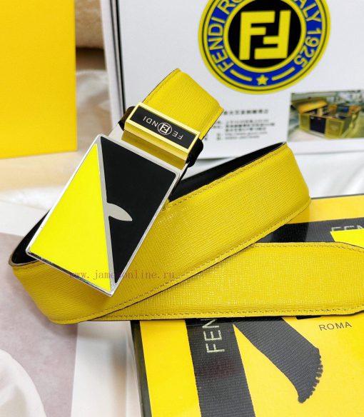 Belt FENDI Fendi replicaThe waistband is made of 100% imported top layer cowhide, ensuring t hfmrszp5 - Image 7