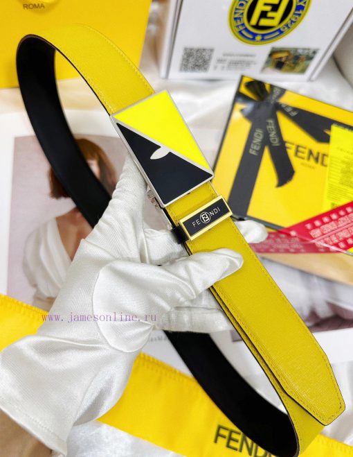 Belt FENDI Fendi replicaThe waistband is made of 100% imported top layer cowhide, ensuring t hfmrszp5 - Image 9