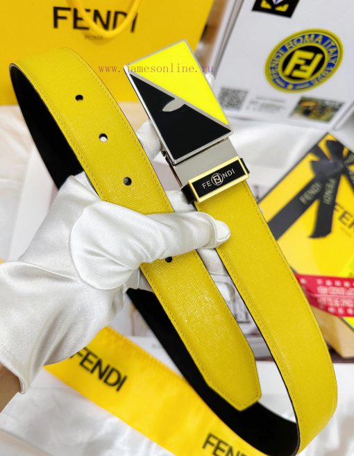 Belt FENDI Fendi replicaThe waistband is made of 100% imported top layer cowhide, ensuring t r416kycr - Image 5