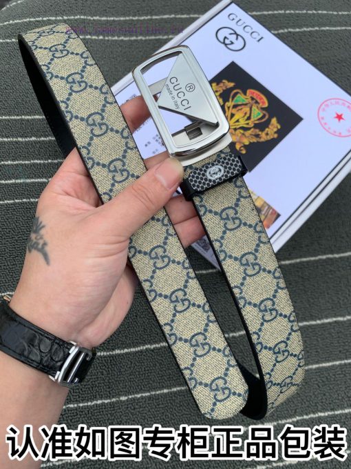 Belt Gucci Gucci automatic buckleThe waistband is made of 100% cowhide, ensuring the same qu 0dugcx6z - Image 6