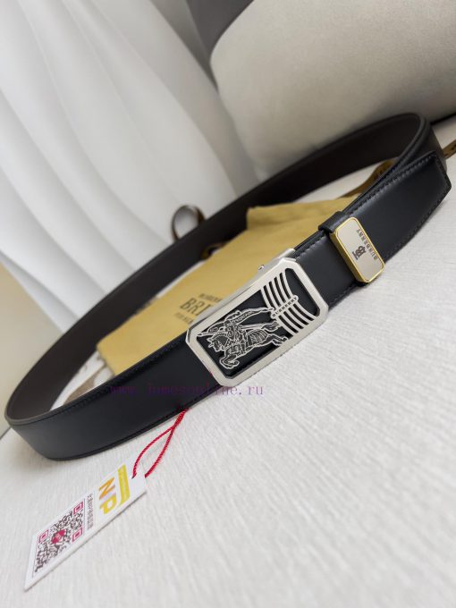 Burberry Burberry Belt ️ Automatic BeltAutomatic buckle, made of pure steel material, automa u8ay0yi4 - Image 4
