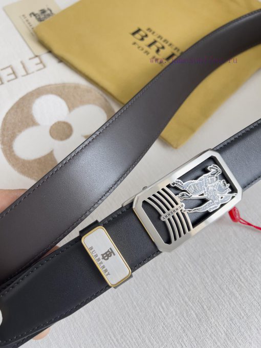 Burberry Burberry Belt ️ Automatic BeltAutomatic buckle, made of pure steel material, automa u8ay0yi4 - Image 5