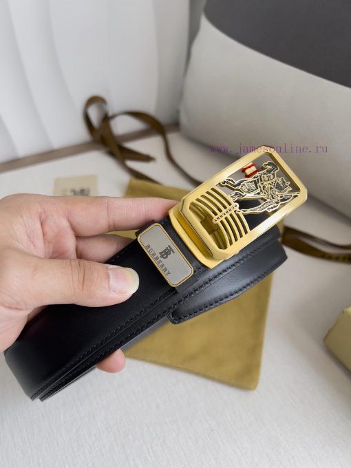 Burberry Burberry Belt ️ Automatic BeltAutomatic buckle, made of pure steel material, automa 7kyf4z0z - Image 5
