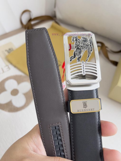 Burberry Burberry Belt ️ Automatic BeltAutomatic buckle, made of pure steel material, automa 7kyf4z0z - Image 8